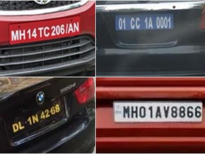 भारतात 8 रंगांच्या नंबरप्लेट; जाणून घ्या त्यांचे महत्व, नाहीतर कारवाई होईल
