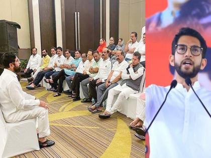 Minister Aditya Thackeray has warned Shiv Sena rebel MLAs. | तुम्हाला पाडलं नाही तर माझं नाव आदित्य नाही; शिंदेसेनेतील आमदारांना 'ठाकरी' इशारा