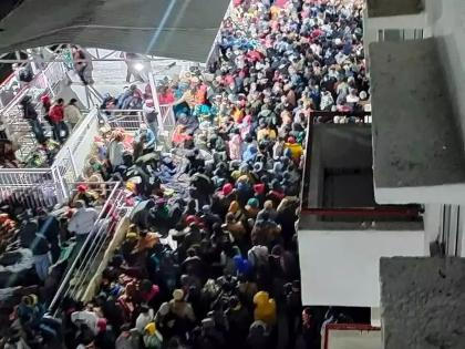 Chaos at Vaishnadevi temple; 12 devotees killed | Vaishno Devi Stampede: वैष्णाेदेवी मंदिरात चेंगराचेंगरी; १२ भाविक ठार