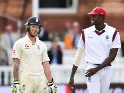 Test match - England set up a run against the West Indies | कसोटी लढत- स्टोक्सचा शतकी ‘स्ट्रोक’; इंग्लंडने वेस्ट इंडिजविरुद्ध उभारला धावांचा डोंगर