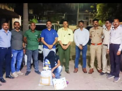 Ganja arrived by rail from Raipur, seized at Maldhakka; Action by local crime branch | रायपूरवरून रेल्वेने गांजा आला, मालधक्क्यावर पकडला; स्थानिक गुन्हे शाखेची कारवाई