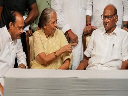 Sharad Pawar: As Chhagan Bhujbal has said that Ajit Pawar should be the axis of the state and Supriya Sulena should be the center's axis. | Sharad Pawar: 'केंद्रातील राष्ट्रवादी काँग्रेस पक्षाची धुरा सुप्रिया सुळेंना, तर राज्याची...'; छगन भुजबळ यांचं मोठं विधान