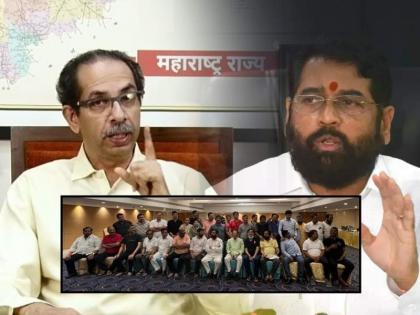 Those who have 37 Shiv Sena MLAs, the same group is likely to be considered the original Shiv Sena. | तीच मूळ शिवसेना मानली जाण्याची शक्यता; पक्षांतर बंदी कायद्यावरून काथ्याकूट