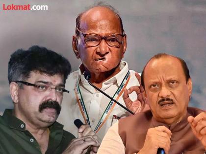 Maharashtra Assembly Election 2024 - Sharad Pawar was kicked out of the NCP party, Jitendra Awhad criticizes Ajit Pawar | शरद पवारांना धक्का मारून बाहेर काढलं; जितेंद्र आव्हाडांची अजित पवारांवर बोचरी टीका