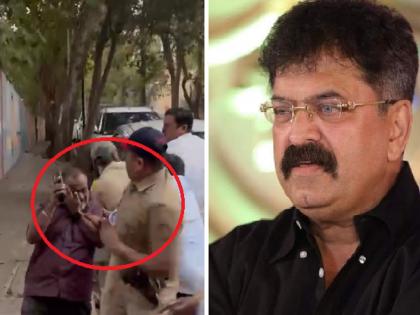 As soon as the clip of teaching a lesson to Jitendra Awhad went viral, the municipal officer was beaten up | जितेंद्र आव्हाडांना धडा शिकवण्याची क्लिप व्हायरल होताच पालिका अधिकाऱ्याला मारहाण