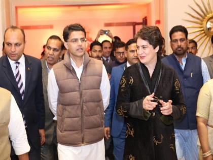 Sachin Pilot supporters should get a place in the cabinet; Opinion expressed by Congress Leader Priyanka Gandhi | सचिन पायलट समर्थकांना मंत्रिमंडळात स्थान मिळावे; प्रियांका गांधी यांनी व्यक्त केलं मत