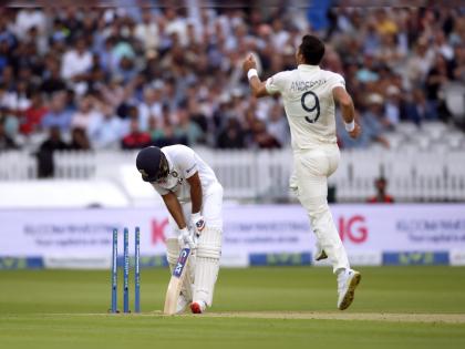 India vs England 2nd Test Live Cricket Score : HUGE WICKET, Rohit Sharma is gone on 83, Watch Video  | India vs England 2nd Test Live : रोहित शर्माचे शतक हुकलं अन् अवघ्या पाच धावांनी गावस्कर-इंजिनियर यांचा विक्रम वाचला, Video 