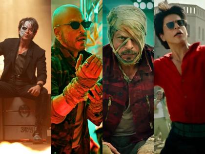 Shah Rukh Jawan Looks: Shah Rukh Khan is seen in 9 different looks in the trailer, what is the mystery of 'Jawaan'? | Shah Rukh Jawan Looks : ट्रेलरमध्ये शाहरुख खान दिसला वेगवेगळ्या ९ लूकमध्ये, काय आहे 'जवान'ची मिस्ट्री?