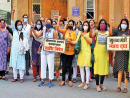 The strike postponed 1,200 surgeries; The doctors who were working during the Kareena period were blown away | संपामुळे १२०० शस्त्रक्रीया पुढे ढकलल्या; काेराेना काळात राबणाऱ्या डाॅक्टरांना वाऱ्यावर साेडले