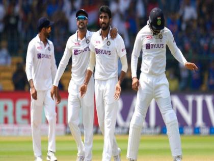 Sri Lanka end day at 28/1, need 419 to win | पंतचे तुफान, सर्वात वेगवान अर्धशतक; कसोटीवर भारताचे वर्चस्व, बुमराहने घेतले पाच बळी