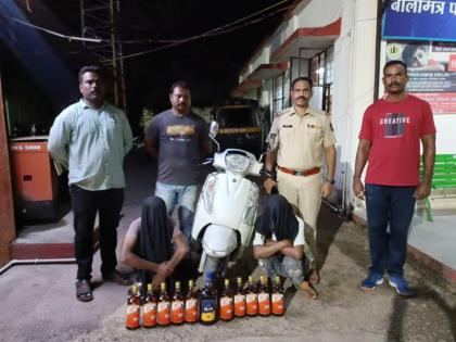 Liquor stock worth 87,000 and items confiscated in Devali; Two accused arrested in action on the highway | देवळीत ८७ हजाराचा दारू साठा व मुद्देमाल जप्त; हायवेवरील कारवाईत दोन आरोपींना अटक 