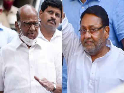 NCP chief Sharad Pawar has said that he will not accept the resignation of Minister Nawab Malik | Sharad Pawar: नवाब मलिकांचा राजीनामा घेणार का?; भाजपाच्या सततच्या मागणीवर शरद पवारांनी स्पष्टच सांगितले