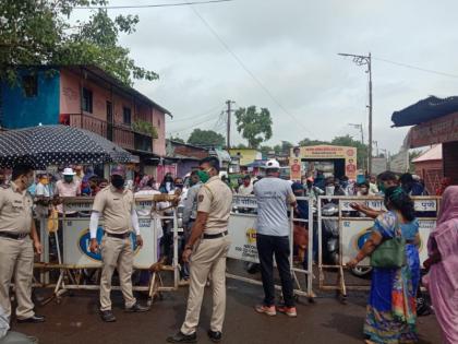 Give ration pests otherwise let go of work; Demand of citizens in Janata colony | रेशन कीट द्या अन्यथा कामावर जाऊ द्या; जनता वसाहतीमधील नागरिकांची मागणी 