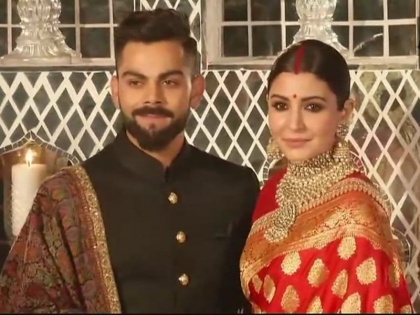 We are Rahi's love! Virat-Anush's Grand reception in Delhi, see VIDEO | हम है राही प्यार के! विराट-अनुष्काचे दिल्लीत ग्रँड रिसेप्शन, पाहा VIDEO 
