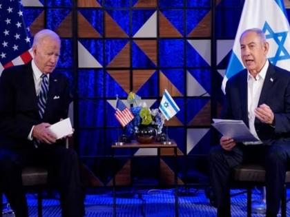 Rocket attack on hospital, 500 victims, who is responsible? Biden made it clear to Netanyahu | रुग्णालयावर रॉकेट हल्ला, ५०० बळी, जबाबदार कोण? बायडेन यांनी नेतन्याहूंसमोर स्पष्टच सांगितलं