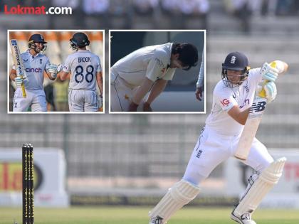 PAK vs ENG 1st Test Live joe root and harry brook hit double centuries against Pakistan | PAK vs ENG : WHAT A MATCH! सपाट खेळपट्टीवर पाकिस्तान 'भुईसपाट', इंग्लंडकडून बेक्कार धुलाई