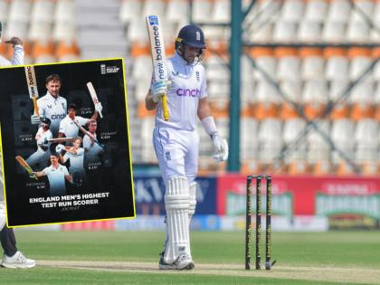 PAK vs ENG 1st test live match updates joe root highest run scorer for england in test cricket | PAK vs ENG : एकच नंबर! जो रुट इंग्लंडचा नवा 'हिरो', कसोटी क्रिकेटमध्ये केली ऐतिहासिक कामगिरी