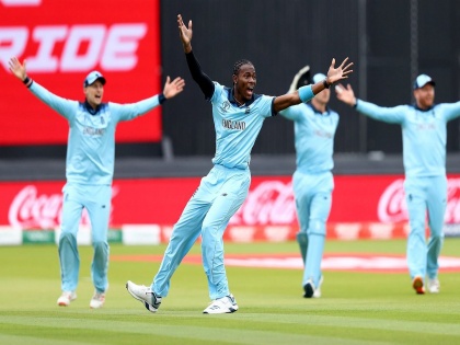 ICC World Cup 2019 : Jofra archer viral tweets predicted icc world cup final england vs new zealand it become a reality  | ICC World Cup 2019 : जोफ्रा आर्चर ठरला 'ज्योतिषाचार्य'; चार वर्षांपूर्वीचं भाकित तंतोतंत खरं ठरलं!