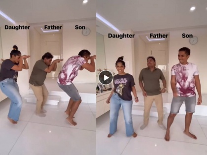 Johnny Liver also danced with children on the song Gulabi Sari video going viral | 'गुलाबी साडी' गाण्यावर जॉनी लिव्हरनेही मुलांसोबत केला डान्स, हटके स्टेप्स पाहून पोट धरुन हसाल!