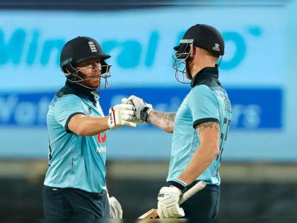 IND vs ENG, 2nd ODI : England won by 6 wickets, first time England have ever successfully chased a 300+ score in an ODI in India | IND vs ENG, 2nd ODI : जॉनी बेअरस्टो, बेन स्टोक्सनं दाखवला दम; इंग्लंडची विक्रमी विजयासह मालिकेत १-१ने बरोबरी 