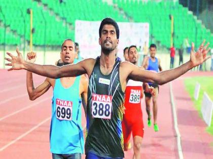 Asian Games 2018: Gold medal in 1500 meters by jinson Johnson of India | Asian Games 2018 : भारताच्या जिन्सन जॉन्सनला 1500 मी.मध्ये सुवर्णपदक