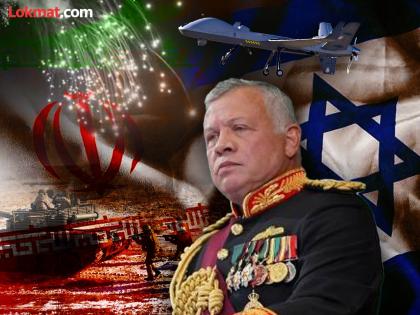 Muslim country jordan became a shield for Israel, shot down an Iranian drone in its airspace; King is a descendant of Prophet Muhammad | इस्रायलसाठी ढाल बनला हा मुस्लीम देश, आपल्या हवाई हद्दीत हाणून पाडले इराणी ड्रोन; किंग आहेत पैगंबर मोहम्मद यांचे वंशज Muslim country jordan became a shield for Israel, shot down an Iranian drone in its airspace; King is a descendant of Prophet Muhammad | इस्रायलसाठी ढाल बनला हा मुस्लीम देश, आपल्या हवाई हद्दीत हाणून पाडले इराणी ड्रोन; किंग आहेत पैगंबर मोहम्मद यांचे वंशज