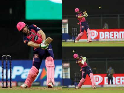 RR vs RCB, IPL 2022 Live Updates : What a knock by Jos Buttler - 70* (47), 6 sixes in the knock without a four, Watch his innings   | RR vs RCB, IPL 2022 Live Updates : ६, ६, ६, ६, ६, ६!; Jos Buttler च्या नाबाद ७० धावांत फक्त Sixer च..., नोंदवला अजब विक्रम, Video