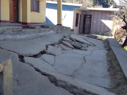 Land subsidence is happening frequently in hilly urban areas of the country. | जमीन खचणार, पूर येणार; हे सारे आपलेच पाप! 