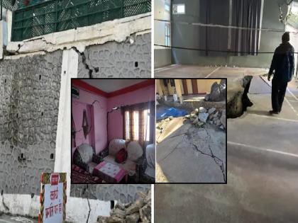 Uttarakhand Joshimath News | Big decision on 'falling' joshimath; Immediate vacate order, government to pay 6 months house rent | 'ढासळत्या' जोशीमठाबाबत मोठा निर्णय; तात्काळ जागा सोडण्याचे आदेश, सरकार देणार 6 महिन्यांचे घरभाडे