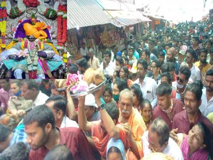 E pass canceled, lots of devotees flock to Jyotiba Temple | ई-पास रद्द, जोतिबाच्या खेट्याला भाविकांची अलोट गर्दी