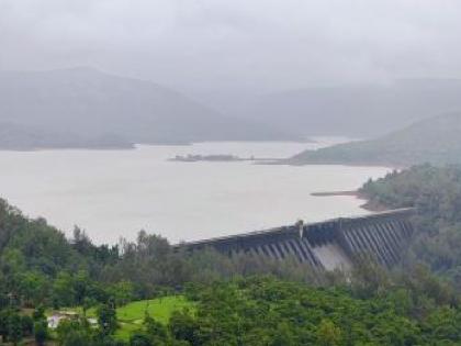 The gates of Koyna Dam were closed as the intensity of rains decreased in Satara district | सातारा जिल्ह्यात पावसाची उघडीप, कोयनेचे दरवाजे बंद The gates of Koyna Dam were closed as the intensity of rains decreased in Satara district | सातारा जिल्ह्यात पावसाची उघडीप, कोयनेचे दरवाजे बंद