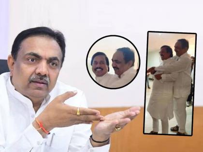 Jayant Patil clarifies after video of chatting with Sunil Tatkare went viral NCP Sharad Pawar Ajit Pawar | सुनील तटकरेंसोबत गप्पांचा व्हिडीओ व्हायरल होताच जयंत पाटील म्हणाले...