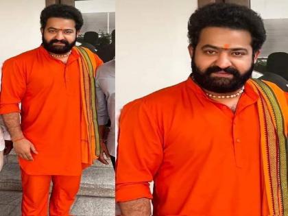 Jr NTR: Actor Jr NTR took took 'Hanuman Diksha', he will remain barefoot for 21 days | Jr NTR: RRRच्या अफाट यशानंतर Jr NTRने घेतली 'हनुमान दीक्षा', 21 दिवस अनवाणी पायाने राहणार