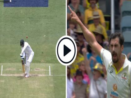 Video: Rassie van der Dussen was clean bowled by Australian bowler Starc. | Video: रॅसी व्हॅन डर हुसेन पोझ मारत बसला, मागून स्टंप उडाले; स्टार्कच्या चेंडूने क्रिकेटप्रेमीही चक्रावले!