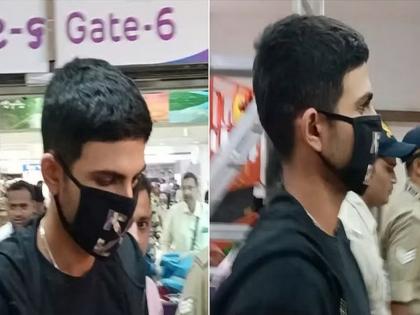 Shubman Gill arrives in Ahmedabad; India and Pakistan match after two days | शुभमन गिल अहमदाबादमध्ये पोहोचला; दोन दिवसांनी भारत अन् पाकिस्तानाचा सामना