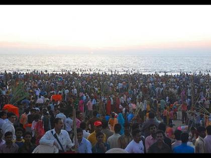 Chhath Puja organized at Juhu Chowpatty | 19 नोव्हेंबरला जुहू चौपाटी येथे छठ पूजेचे आयोजन