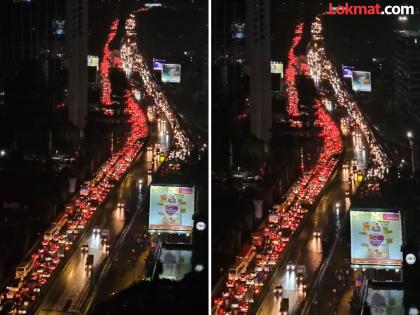 in mumbai jvlr bridge has become a traffic jam spot blockage of vehicles due to lack of planning | जेव्हीएलआर पूल बनलाय वाहतूककोंडीचा स्पॉट; नियोजनाचा अभाव, प्रवाशी हैराण