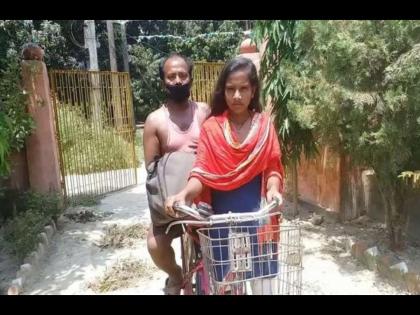 Jyoti Kumari who cycled down 1200 km carrying father amid COVID-19 lockdown to be called for trial by Cycling Federation