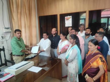 Sushant Harmalkar as Deputy Chairman of Mhapasa Municipality | म्हापसा नगरपालिकेच्या उपनगराध्यक्षपदी सुशांत हरमलकर; माजी उपनगराध्यक्ष विराज फडके यांनी आपल्या पदाचा राजीनामा सादर केला