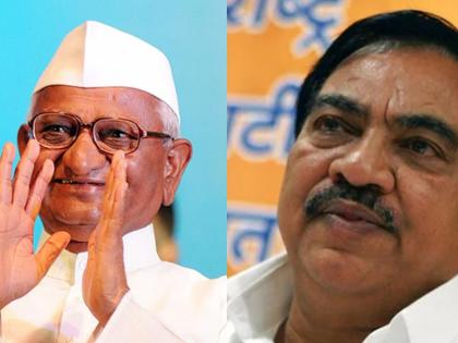 Anna Hajare: ... म्हणून अण्णा हजारेंचा वाईनला विरोध, खडसेंनी अगदी स्पष्टच सांगितलं