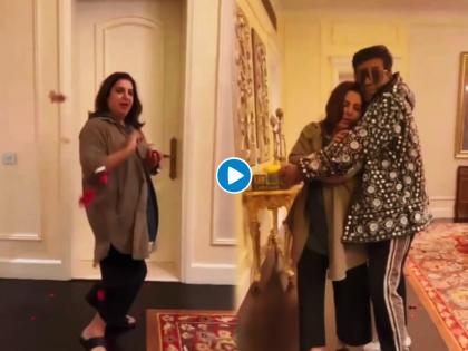 kabhi khushi kabhie gham 20 years karan johar farah khan dance video viral | Video: नुसता वेडेपणा! 'बोले चुडियाँ'वर फराह खान- करण जोहरचा अतरंगी डान्स