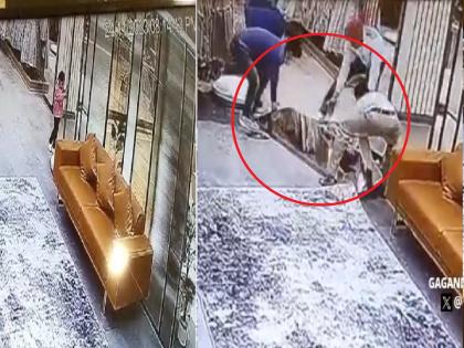 Video : A glass door fell on a three-year-old child; Death before treatment | Video : तीन वर्षीय चिमुकलीवर कोसळला काचेचा दरवाजा; उपचारापूर्वीच मृत्यू