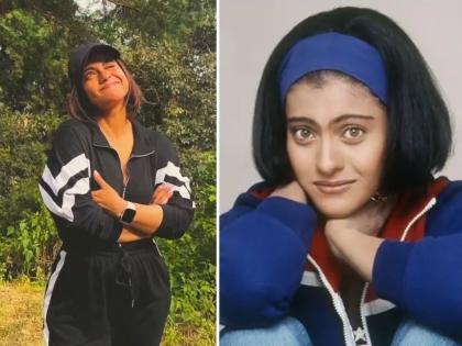 kajol devgn recreates anjali look from kuch kuch hota hai on 25 years of movie | २५ वर्षांमध्ये जराही बदलली नाहीये 'कुछ कुछ होता है'ची अंजली; काजोलने रिक्रिएट केला लूक