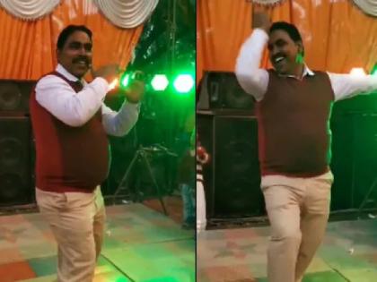 uncle-dancing-on-madhuri-dixits-song-video-went-viral | viral video : वाह! माधुरी दीक्षितच्या गाण्यावर काकांचे ठुमके, सोशल मीडियावर धुमाकुळ