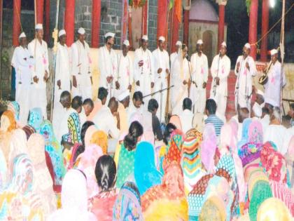 Public awareness of Bhajan-Kirtanavade at Nandurbar Karkard | नंदुरबारातील काकर्दे येथे भजन-किर्तनाव्दारे जनजागृती