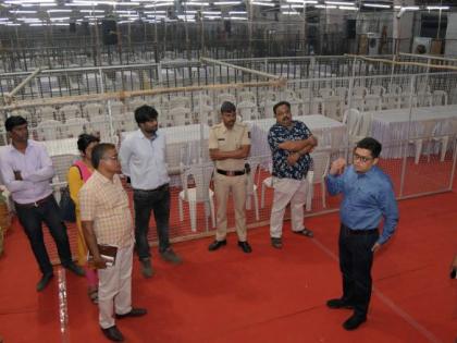 Prepare for counting at Nagpur's Kalamana Center, ready for administration | नागपूरच्या कळमना केंद्रात मतमोजणीची तयारी पूर्ण ,प्रशासन सज्ज