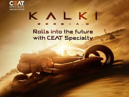 CEAT Specialty unveils the future tire for AI vehicles with the Kalki 2898 AD | CEAT स्पेशॅलिटीने कल्की २८९८ एडीसोबत एआय वाहनांसाठी केलं भविष्यातील टायरचं अनावरण