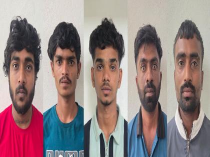 Five arrested for robbing a Finance Recovery Officer on Kalamba Road in Kolhapur | Kolhapur: कर्जाचे हप्ते थकले, बहाद्दरांनी वसुली अधिकाऱ्यालाच लुटले; पाचजणांना अटक Five arrested for robbing a Finance Recovery Officer on Kalamba Road in Kolhapur | Kolhapur: कर्जाचे हप्ते थकले, बहाद्दरांनी वसुली अधिकाऱ्यालाच लुटले; पाचजणांना अटक