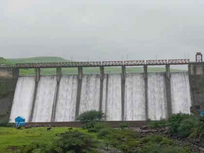 Baliraja Ananda of Khed taluka Kalamodi Dam is 100 percent full | खेड तालुक्यातील बळीराजा आनंदात; कळमोडी धरण १०० टक्के भरले