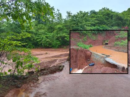 The right canal of Arjuna dam burst Ratnagiri district, causing great damage to agriculture | रत्नागिरी: राजापुरातील अर्जुना धरणाचा उजवा कालवा फुटला, शेतीचे मोठं नुकसान